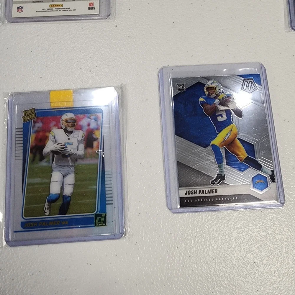 Panini Football Josh Palmer 2021 RC Lot Of 10